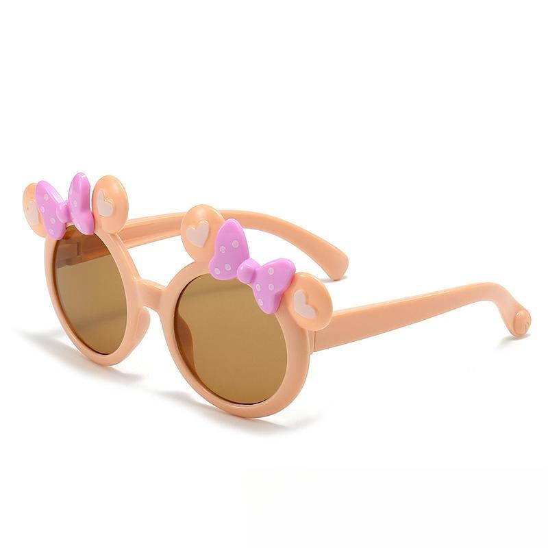 Neue Kinder Niedliche Cartoon Sonnenbrille Jungen Mädchen Farben Outdoor Kinder Sonnenschutz Sonnenbrille Baby Sportbrille