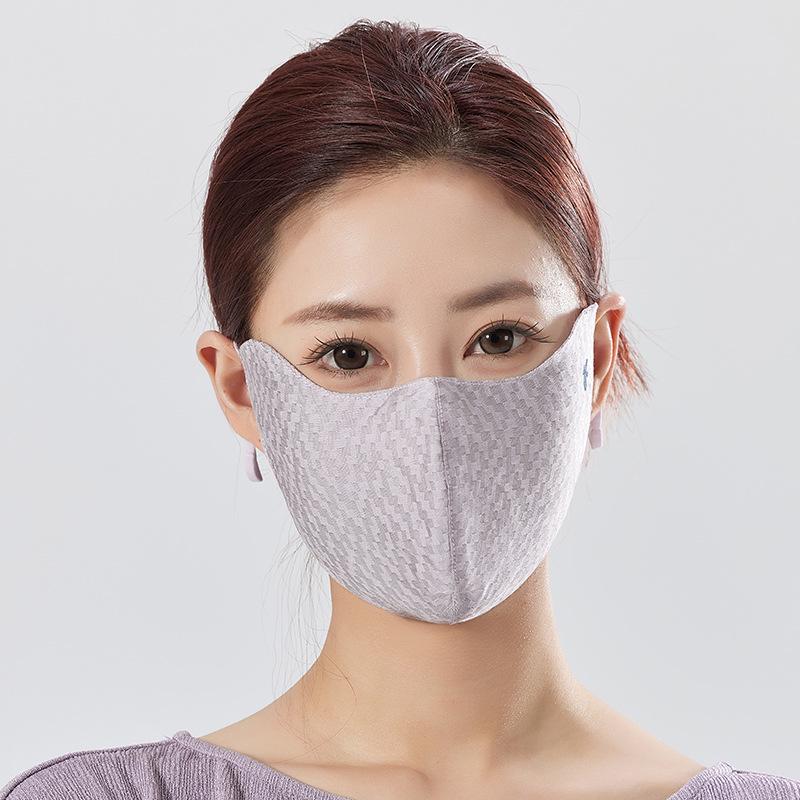 

3D Face-Slimming Mask with Ear Loops - Lightweight, Breathable, Dustproof for Outdoor Cycling (Spring/Summer Edition) шампанского
