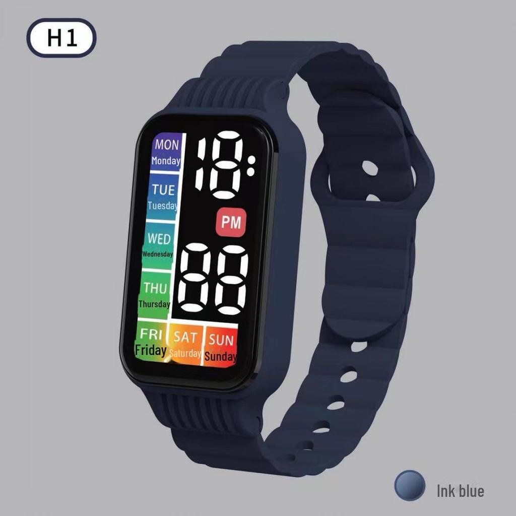 Trendy H1 Waterproof LED Digital Sports Watch for Kids