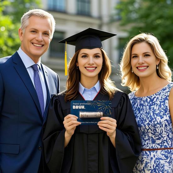 Graduation Money Holder Class of 2025 Congrats Grad Cash Holder with Plastic Cover Graduation Gift Card
