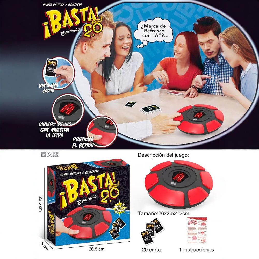 Crazy Letter Tapping Board Game - Fast-Paced Family Party Interactive Toy, Second Gen Desktop Decompression Game For Adults