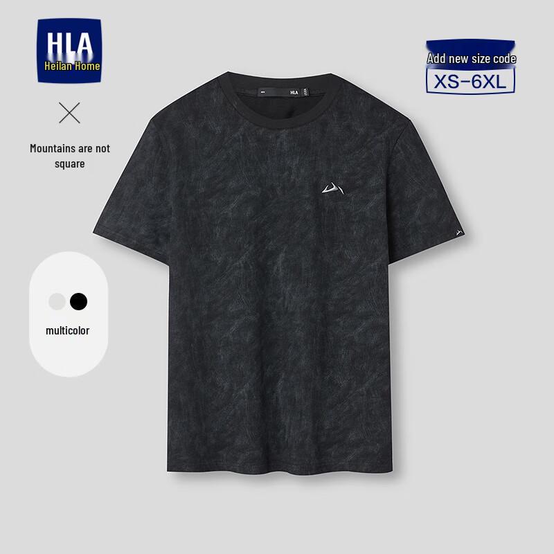 HLA Men s Round Neck Short Sleeve T-Shirt XL