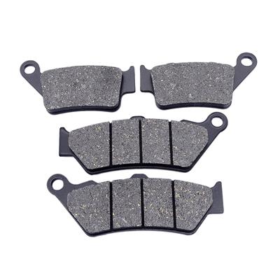 1 Set Motorrad Bremsbeläge Vorne Hinten Low Noice Motobike Hinten Bremsbeläge Kit für BMW G650 GS (2009-2016)