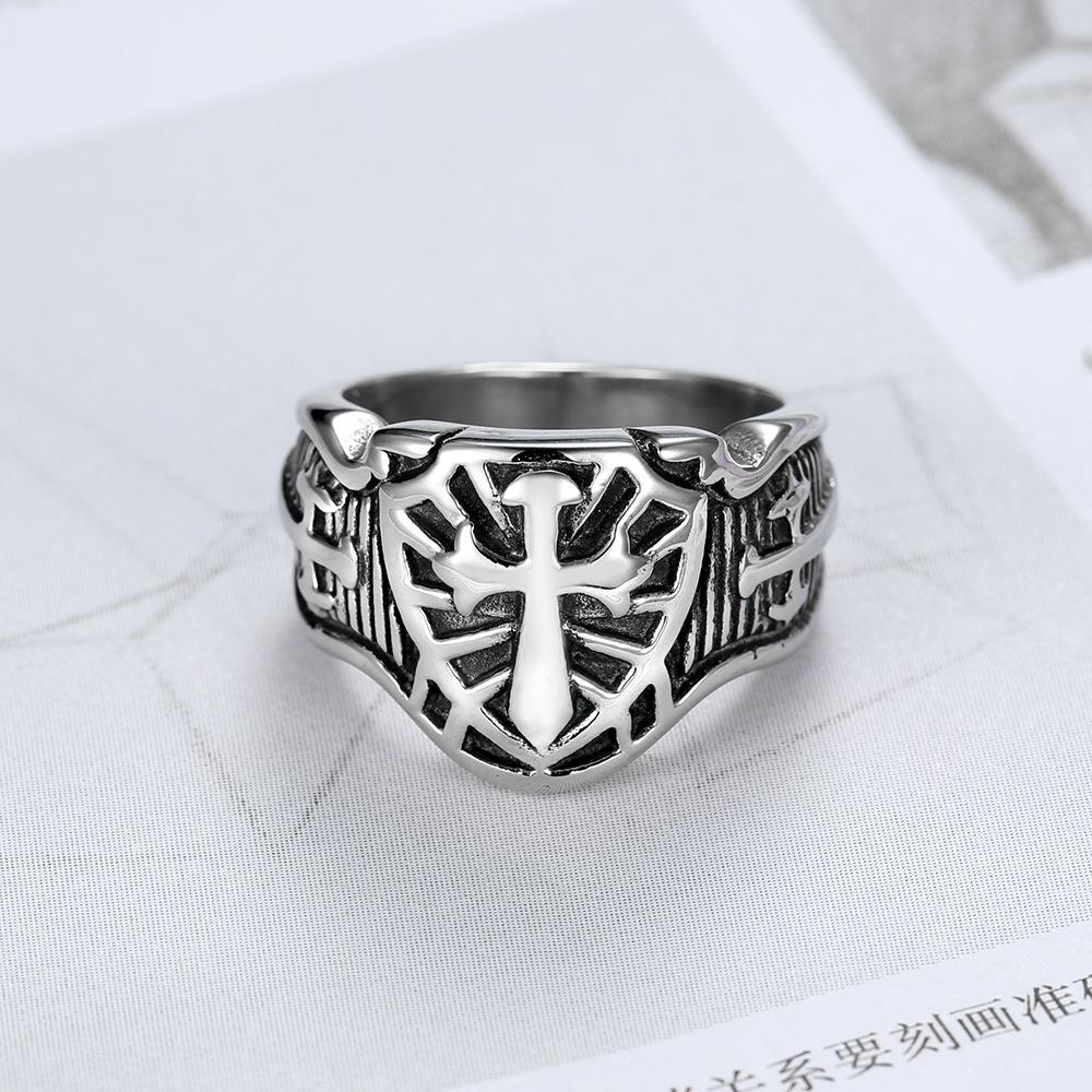 2026 Templar Logo Vintage Ring Personalized Men's and Women's Rings Gender-Free Jewelry