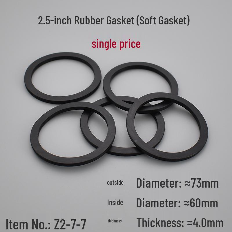 Jeu de Joints Souples en Caoutchouc Silicone et Joints Durs en PTFE - Différentes Tailles Disponibles