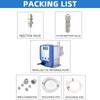 Electromagnetic Diaphragm Metering Pump 1-20L/H Dosing Pump for Acidic Chemicals Chlorine Water Treatment Precision Dosing Pump
