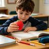1/2/3 Stück Simulierte Erdbeer-Quetschspielzeug Stressabbau Falsche Frucht Fidget Spielzeug Angstreduzierung Weicher Dehnbarer Sensorischer Stressball