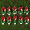 Handmade Birthday Candles: Christmas Stocking Style Cake Toppers for First Birthdays