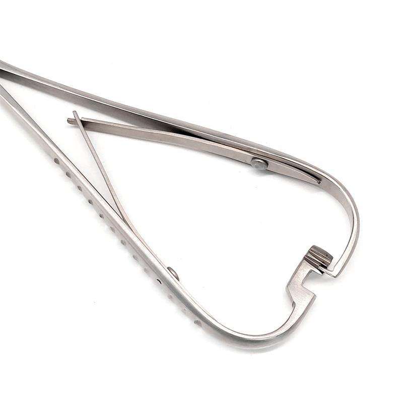 Dental Orthodontic Mathieu Elastic Placement Ligation Ring Ligature Tie Holder 14cm Extra Fine Beak