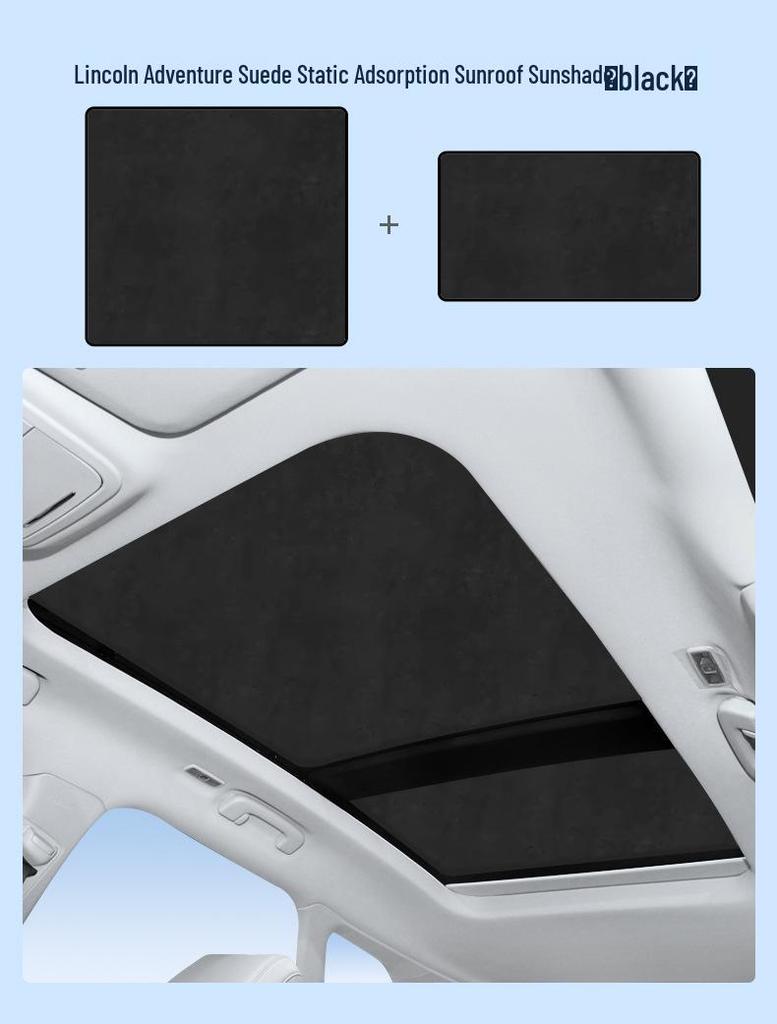 Silicone Electrostatic Sunshade for Lincoln Z, Aviator, Navigator, Adventurer, and Continental