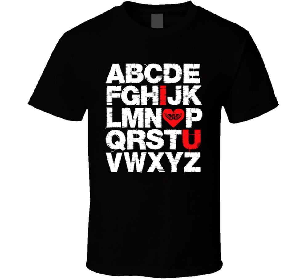 Abcd I Love Ed Sheeran T Shirt