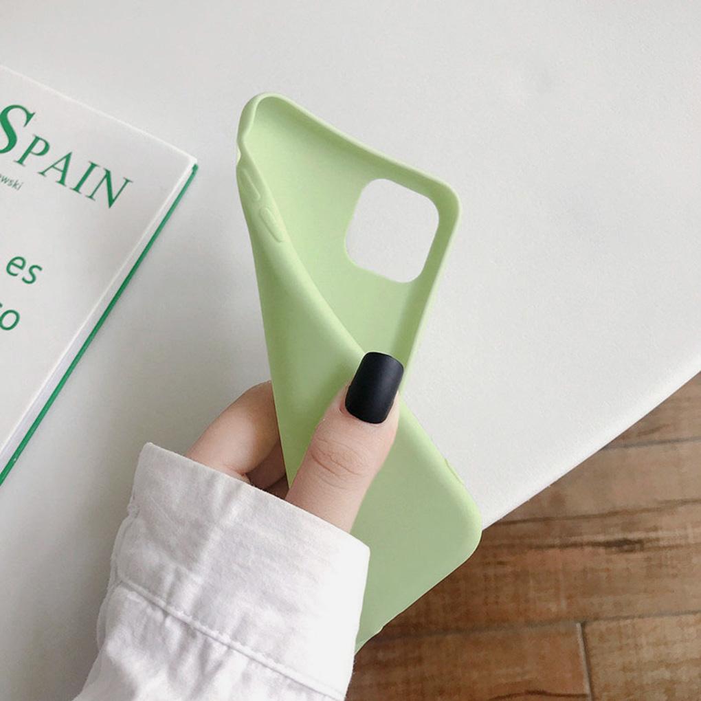 

Тонкі однотонні чохли М який ТПУ чохол Захист телефону Повне покриття Заміна для 11pro MAX