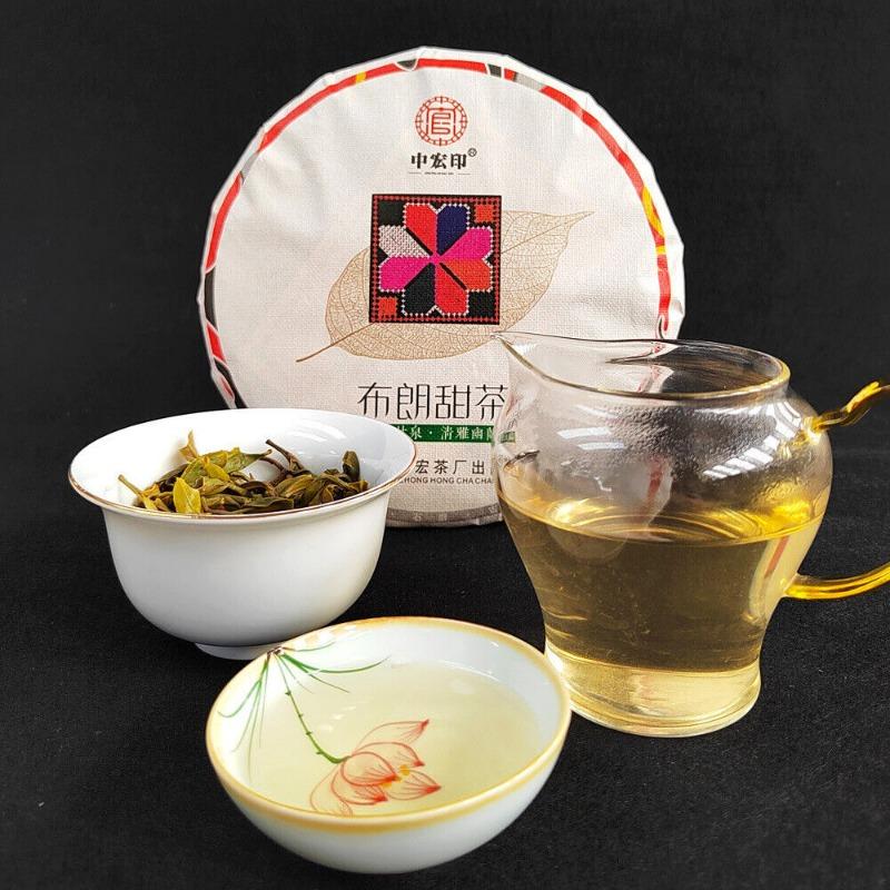 357 г Юньнань Пуэр Сырой чайный пирог Коричневый сладкий чай Чай с семью семенами — фото 5