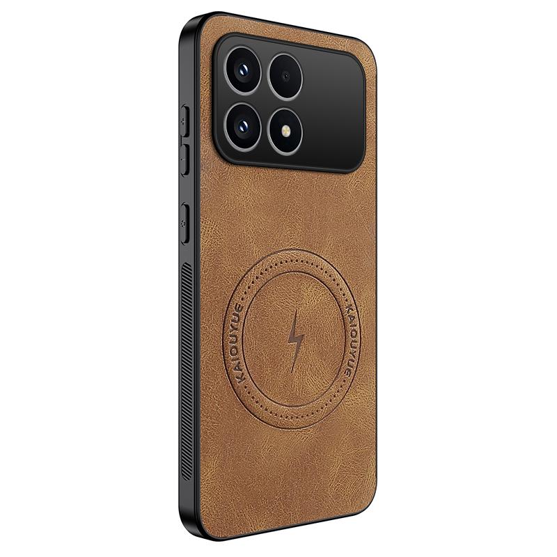 For Poco F8 Pro New Leather Matte Frosted Magnetic Phone Case For Mi POCO F8 Pro Shockproof Bumper Soft Cover POCO F8 Pro Shell