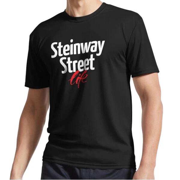

New Steinway Street Life Active Logo T-Shirt Funny Size S to 5XL L