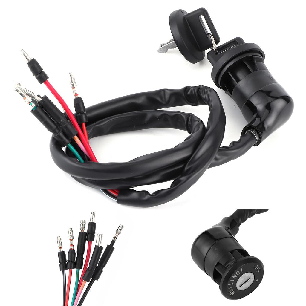 Ignition Switch with 2 Keys Replacement Parts Fit for Honda TRX350 Fourtrax 1986 1987