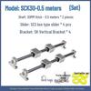 Linear Guide Sliding Table Saw Rail Set for Woodworking