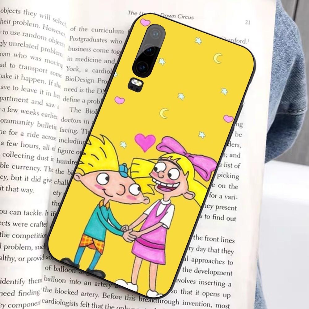 Hey Arnold Helga Bonito Phone Case For Huawei Honor 10 Lite 9 20 7A 9X 30 50 60 70 Pro Plus Soft Silicone Cover