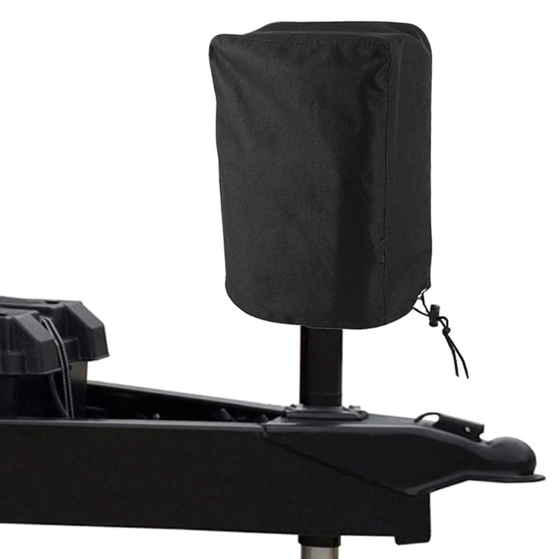 Trailer RV Electric Tongue Jack 600D Protective Cover Universal Camper Jack Cover Waterproof Trailer Accessories Black