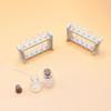 1:12 Dollhouse Laboratory Tool Set Dollhouse Mini Test Tube Rack Dropper Measure Cup Model DIY Dolls House School Scene Toys