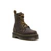 Dr. Martens Leather Vintage Versatile Fashion Short Martin Boots Unisex boots Brown 31125201