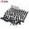 Honda Motorcycle Universal Fairing Windshield Bolt Kit - Multicolor Screws