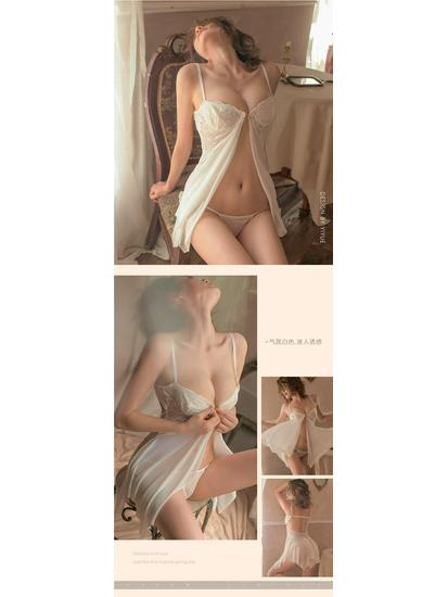 Plus Size Sexy Nightwear Camisole: Enhance Curves with Midnight Charm for Small Busts