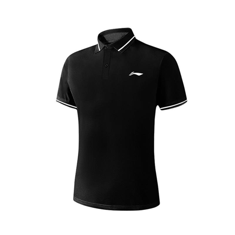 Li-Ning Fashionable Comfortable Breathable Short Sleeve Simple Quick-Dry Shorts Casual Sports Suit Unisex suit YPLT041-3+YKSV115-1