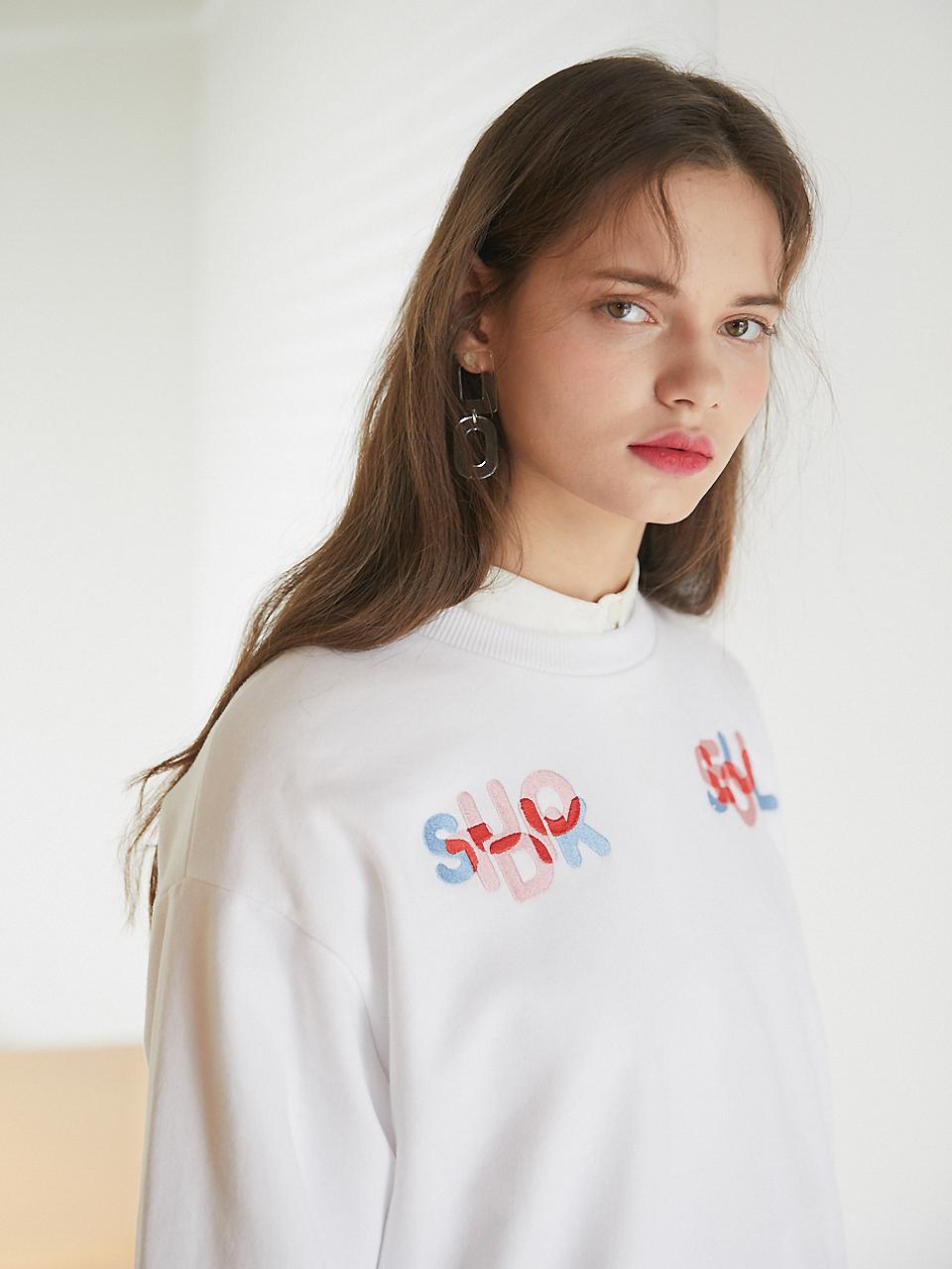 Свитшот Studio K Seoul K_Белый White/Free
