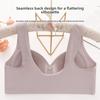 New Front-Closure Plus-Size Maternity Bra Wire-Free Lace Side-Sculpting Backless Nursing Bra Tank Top Style Bra