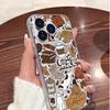 Shockproof Transparent Autumn Colors Case for iPhone 15/16/17 Pro Max/14/12
