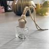 Decorative Hanging Air Freshener Car Perfume Bottle Pendant, Creative Diffuser Ornament for Vehicle, Portable Essential Oil Holder, Interior