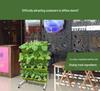 Mobile Multi-layer Plant Stand with Wheels for Balcony - Ideal for Flowers, Vegetables, and Strawberries