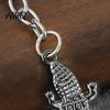 Metal Keychain Pendant Crocodile for Backpack Simulated Animal Car Key Lightweight Ring Decorative Backpacks and Handbags Daily Use Chains