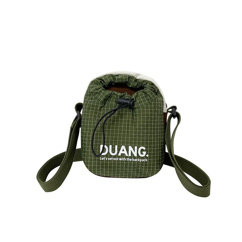 

Школьная сумка, стиль письма высокой ценности, портативная и легкая для выхода, альпинистские мессенджеры, мужские и женские повседневные и простые мессенджеры зелёный