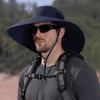 Summer Sun Protection Wide Brim Fisherman Hat For Men Outdoor Fishing And Hiking