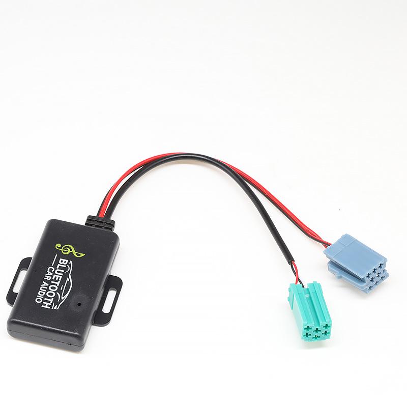 Renault DC12V 6Pin Bluetooth AUX Audio Adapter for Car Stereo