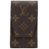 Louis Vuitton Pouzdro na cigarety Ostatní doplňky M63024 Pouzdro na cigarety Hnědá Monogramová plátnovina unisex Použité