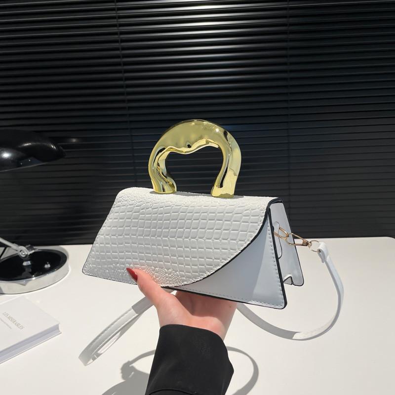 Contemporary Stylish Pu Small Square Shoulder Bag Trendy Casual Handbag For Women