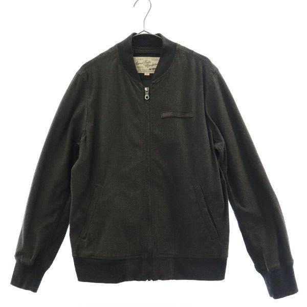 

AVIREX Logo patch Zip jacket F gray Women Used