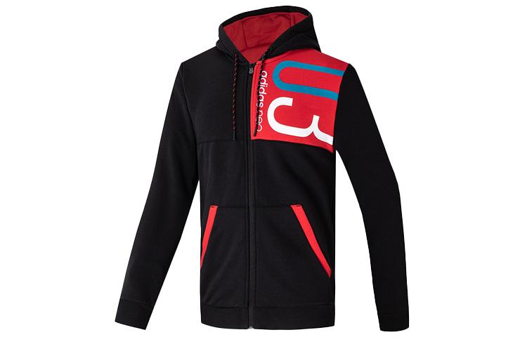 Adidas Neo Jackets Men s Black Hooded Moderate Other FQ2100 L