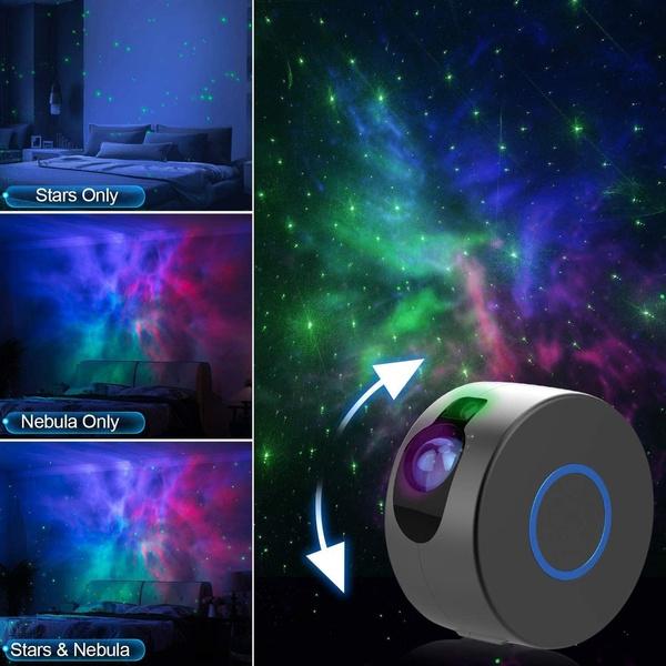 Star Projector LEDCARE 16 Modes Galaxy Projector Night Light Nebula Cloud Laser Projector Dynamic Adjustable Star Night Light for Bedroom