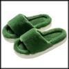 White Fang Fluffy Cross Design Indoor One Size Fits RS015 Slippers, Use, All, Cute, Women's (Pink)