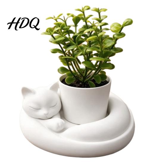 Art Collectible Planter 3D Printed Succulents Planter Creative Mini Flower Pot