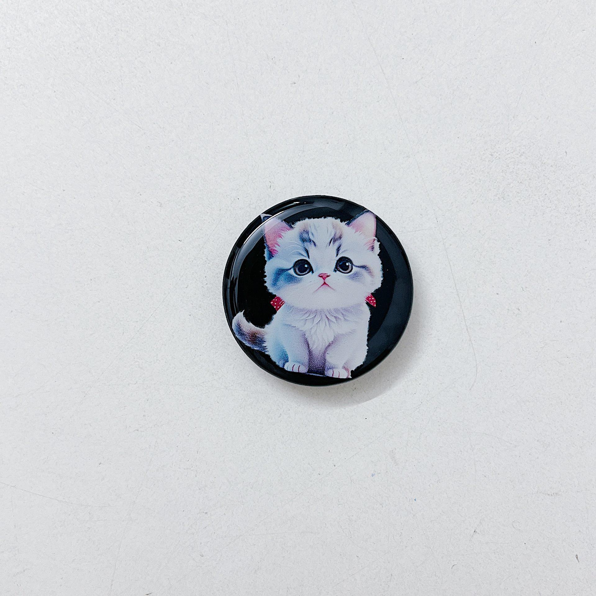 

Премиальная черная 3D-наклейка на спину котенка и выдвижная настольная подставка для телефонов и планшетов model 03 чёрный