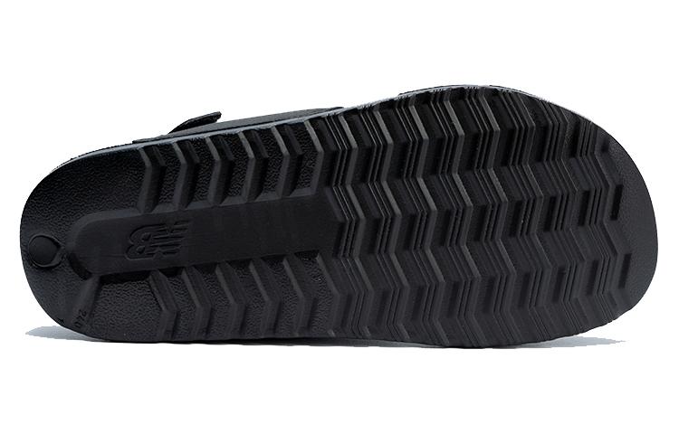 New Balance N Clay Casual Unisex Black Sandals SD3601BKW