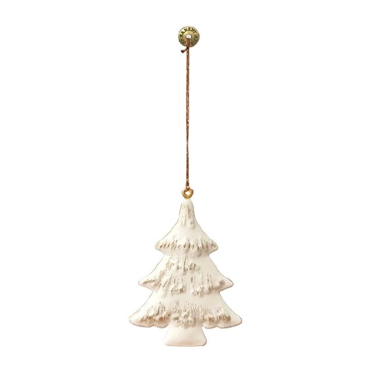 Delicate Iron Christmas Tree Hangers Scandinavian Style Holiday Decors For Indoor Festival Atmosphere