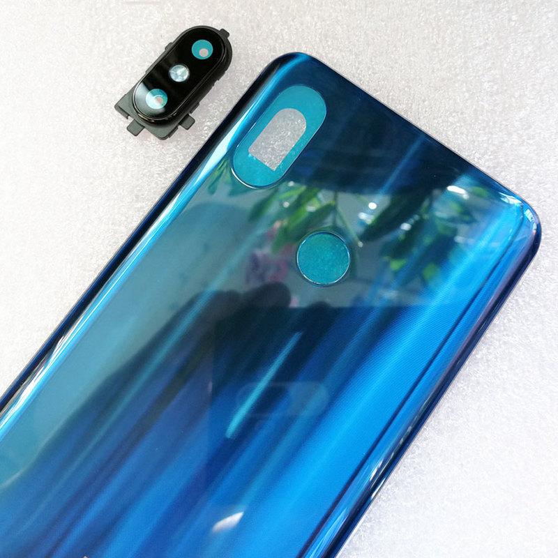Gorilla Glass 5 For Xiaomi Mi 8 Mi8 Back Battery Cover Back Housing 3D Glass Cover Rear Door Back Cover