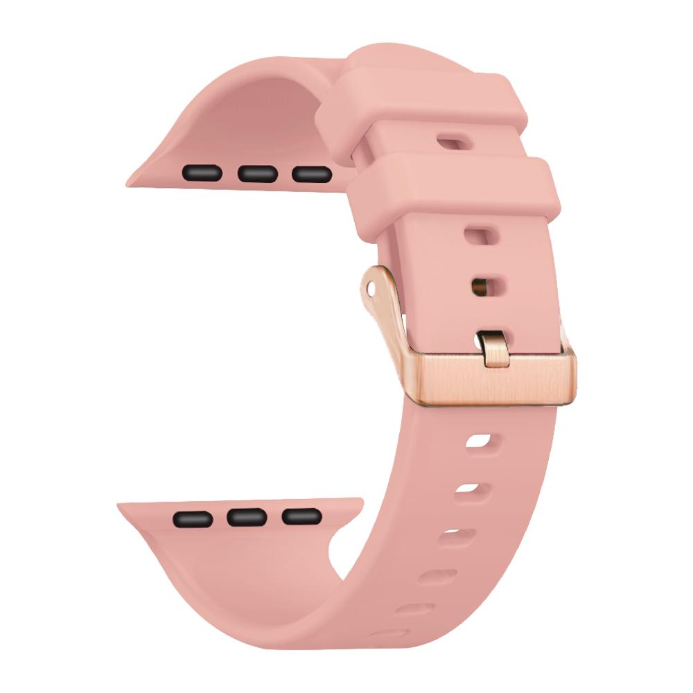 Silikónový športový remienok náramok pre Apple Watch Series 10 42mm 9 8 7 41mm 6 5 4 40mm SE 38mm Náramky Remienok na hodinky Príslušenstvo