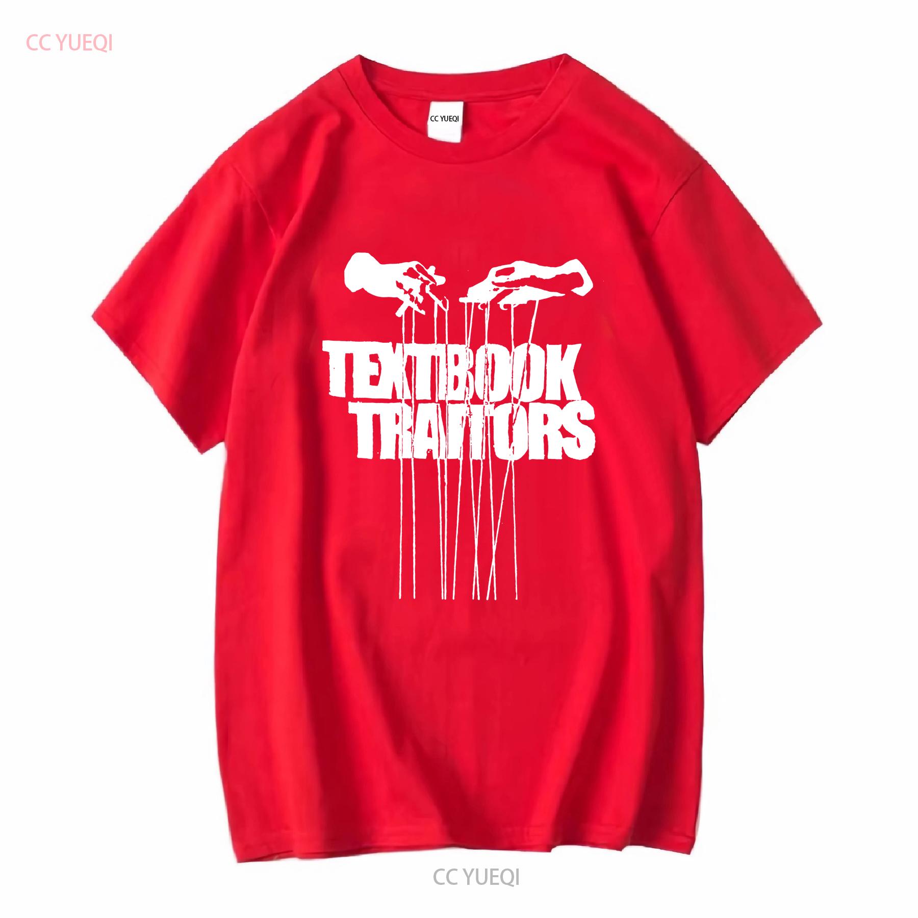 футболка TEXTBOOK TRAITORS хардкорная скримо эмо группа с длинным или коротким рукавом винтажная стираная стильная удобная повседневная S